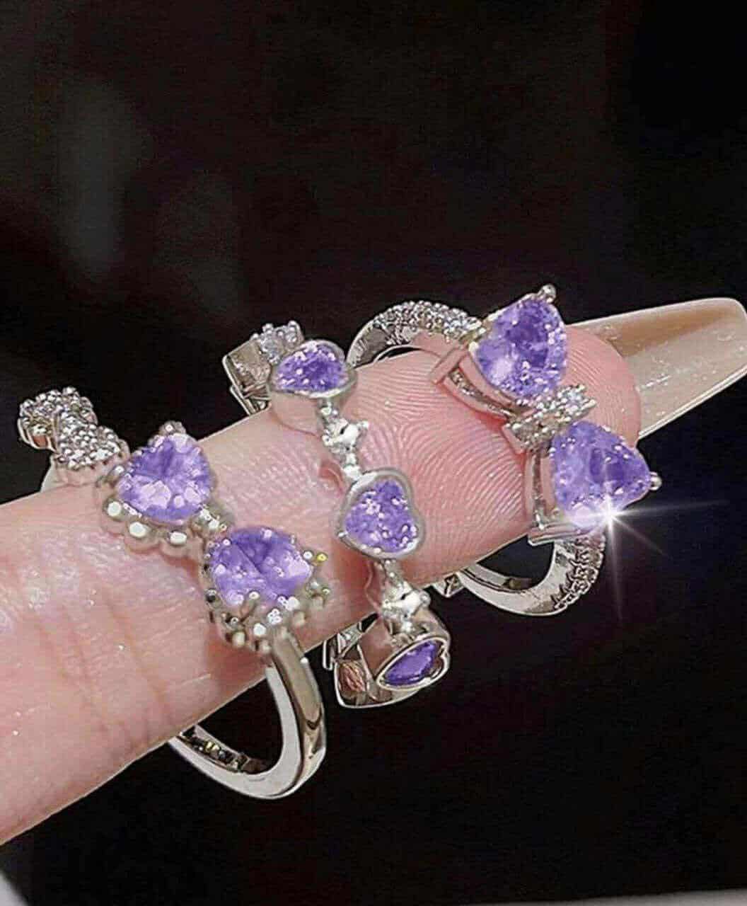 3 Piece Bo Finger Ring Set