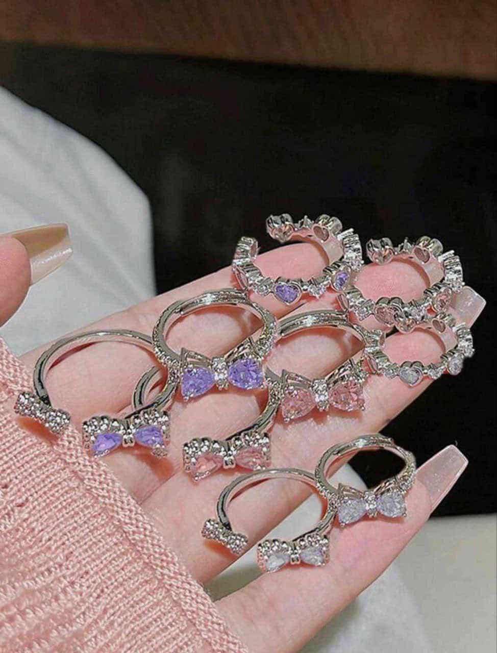3 Piece Bo Finger Ring Set