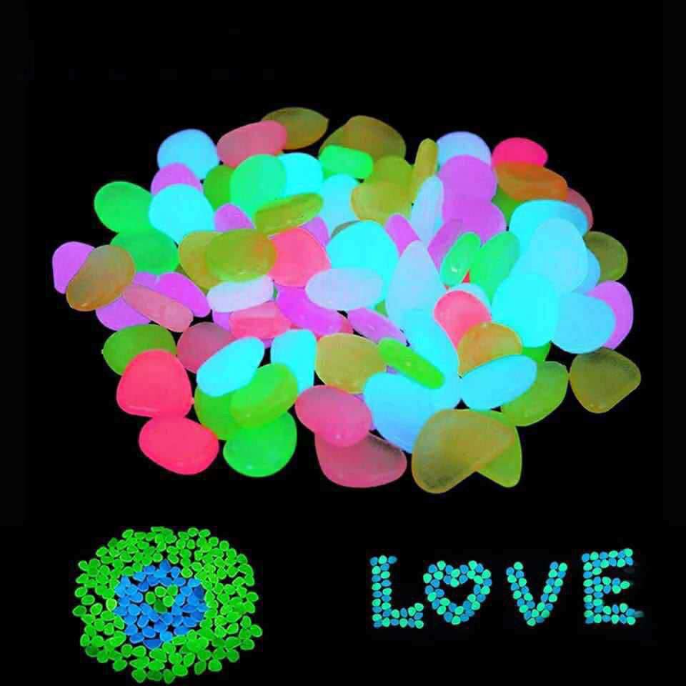 Outdoor Luminous Natural Crystals Stones