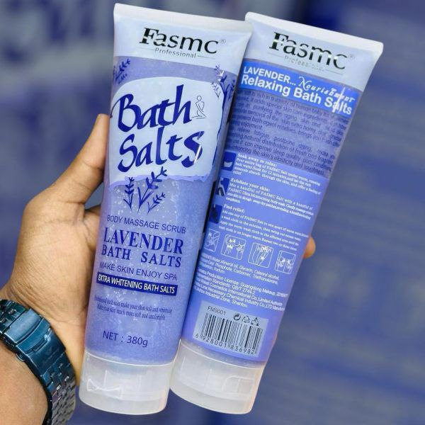 Fasmc Professional Rose Bath Salts Body Massage Scrub