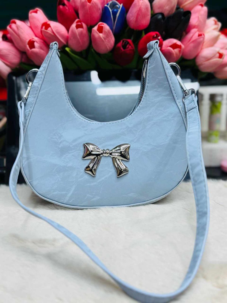 Metal Bo Crossbody Bag
