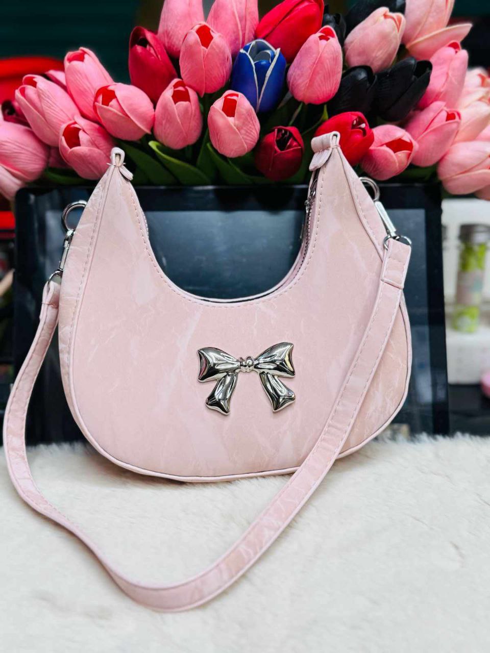 Metal Bo Crossbody Bag