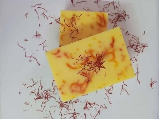 Saffron Goat Milk Bar Soap (Hand Made)