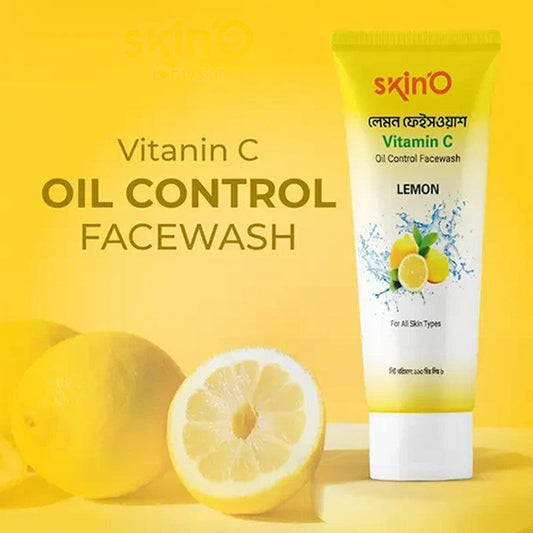Skino Vitamin C Oil Control Facewash (Lemon)