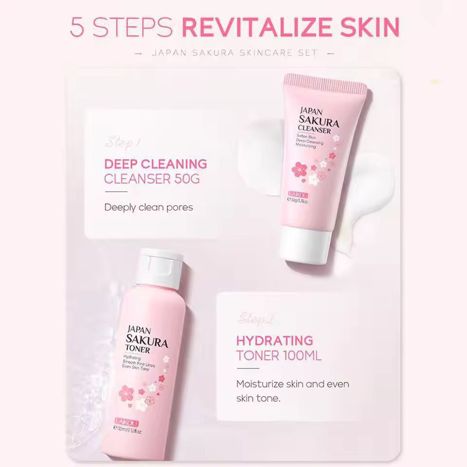 5pcs Set LAIKOU Skin Care Gift Box Set