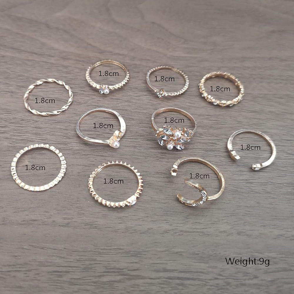 Bohemian Style Coin Snake Moon Ring