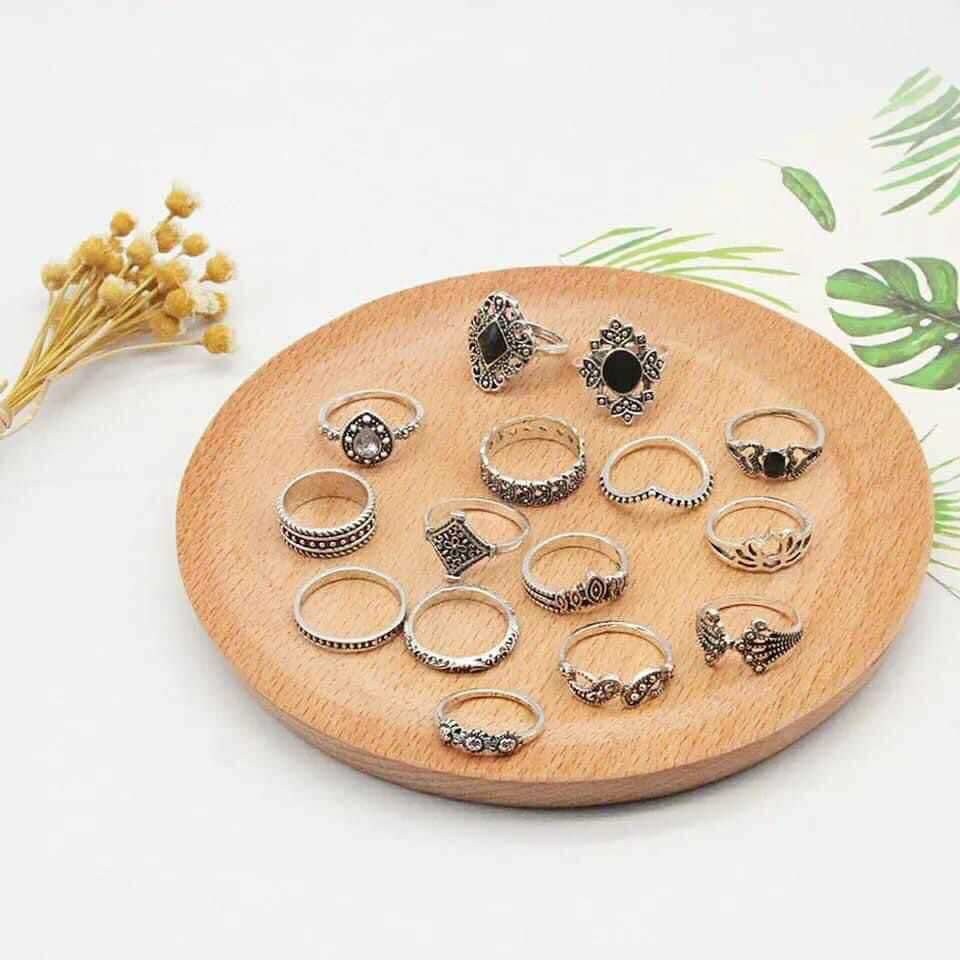 15 Pcs Finger Ring Set