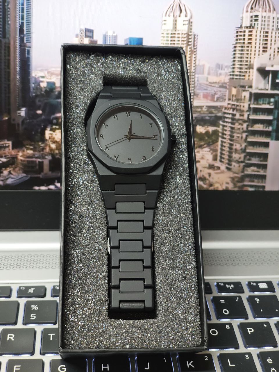 Black Aura Quartz Watch