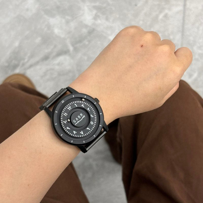 Sabr Arabic Numerals Alloy Quartz Watches