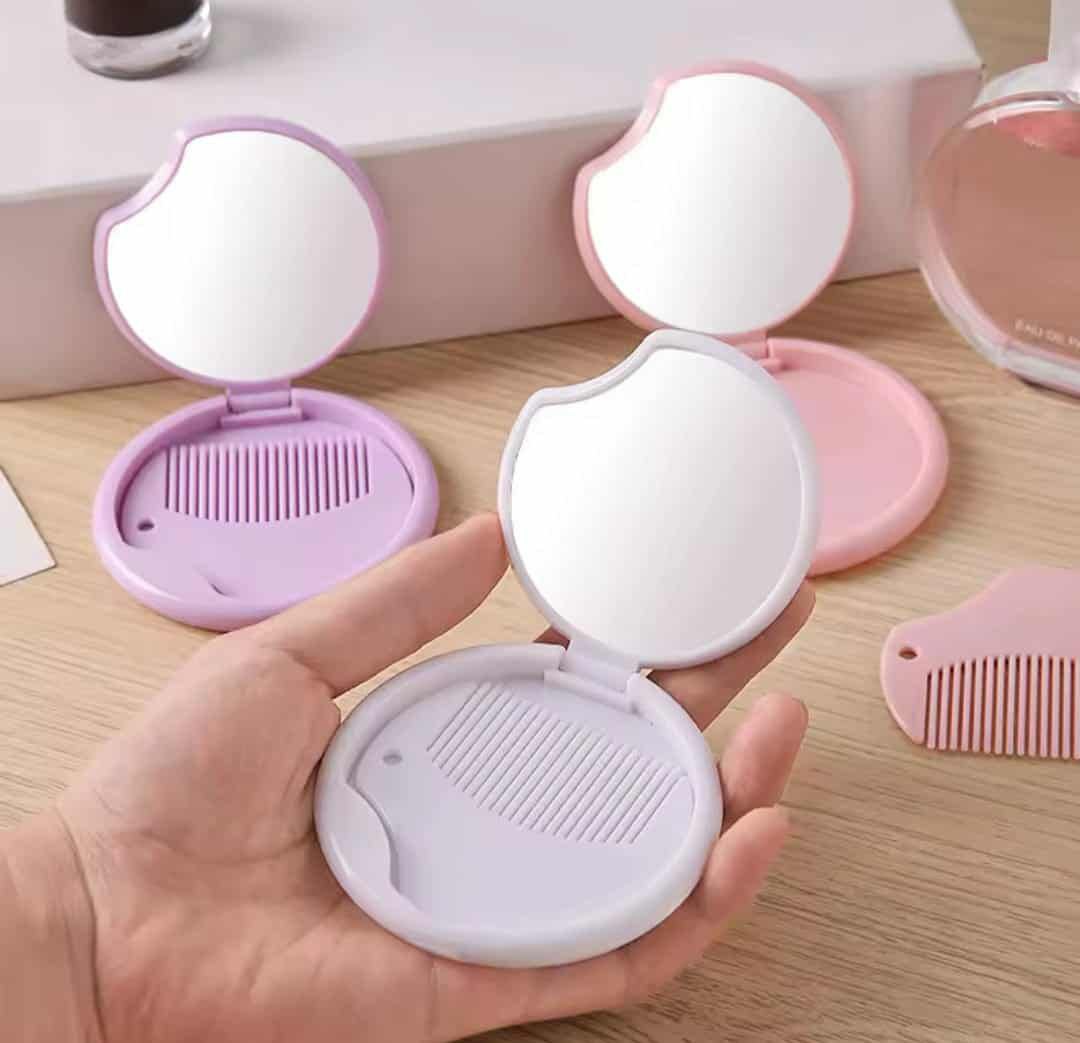 Polet Mirror Hair Brush Set