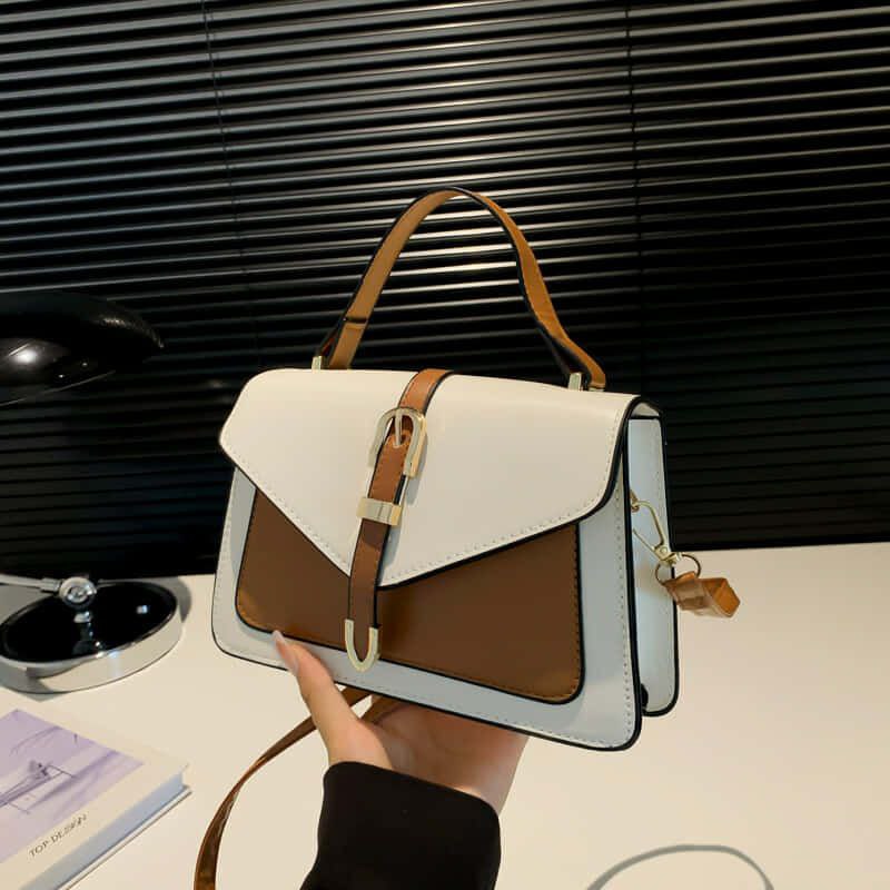 Flap Crossbody Bags with Lock