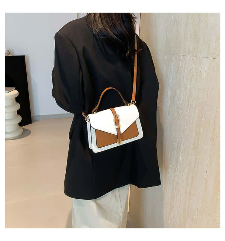 Flap Crossbody Bags with Lock