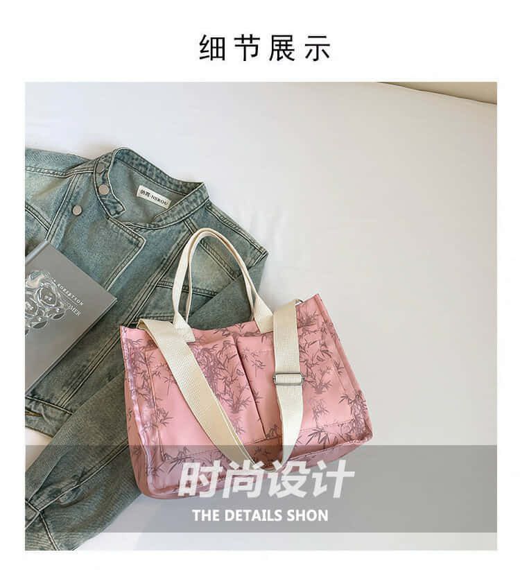 Large Capacity Canvas Tote Bag