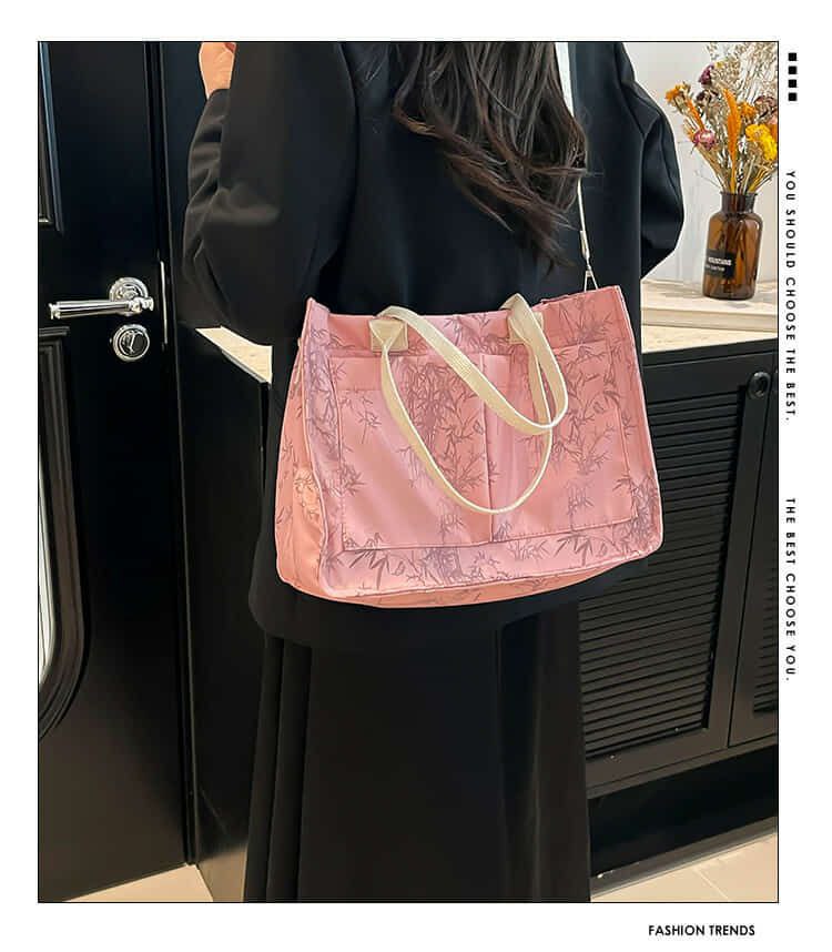 Large Capacity Canvas Tote Bag