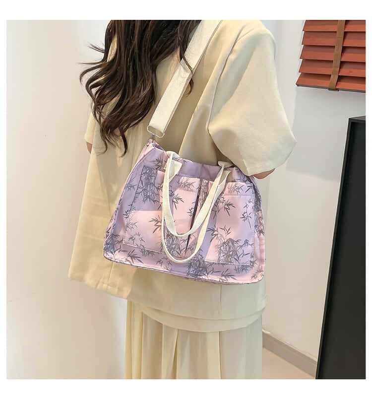 Large Capacity Canvas Tote Bag