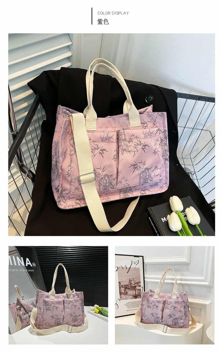 Large Capacity Canvas Tote Bag