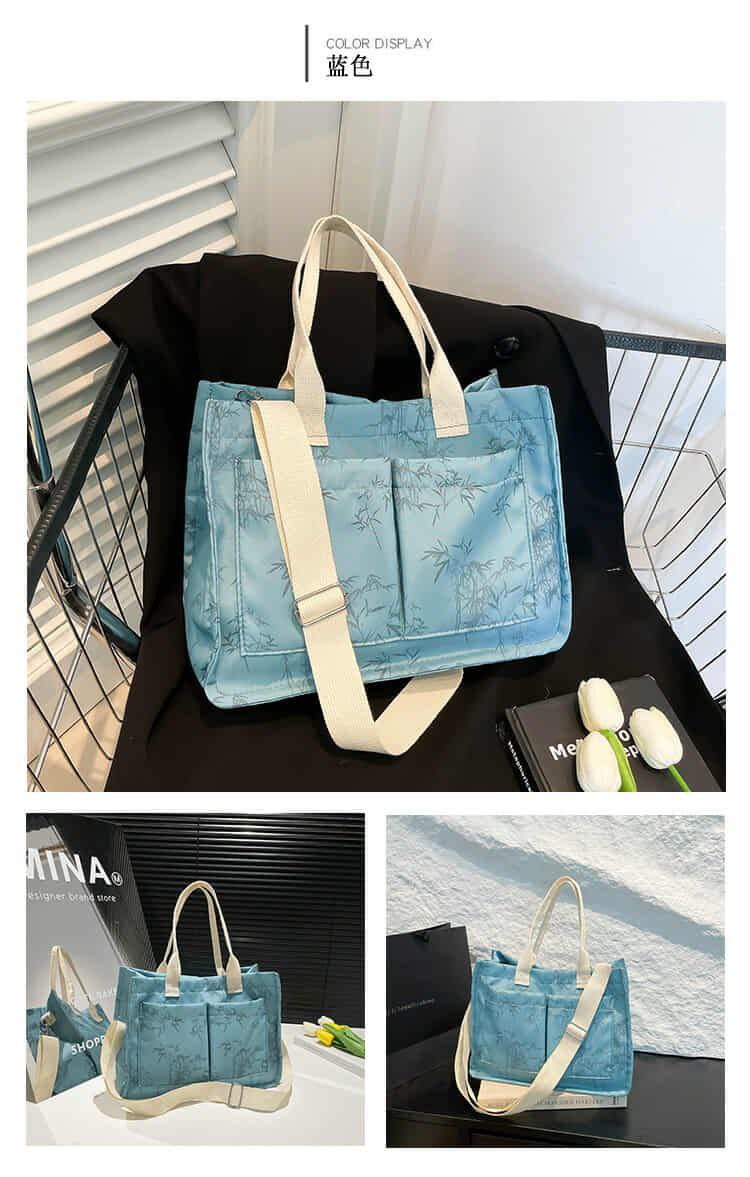 Large Capacity Canvas Tote Bag