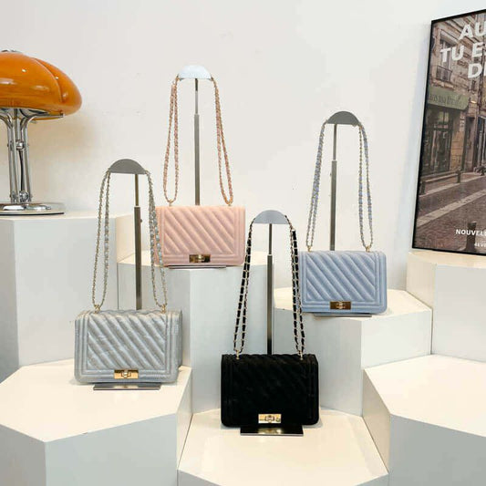 PU Embossed Mini Shoulder Bag