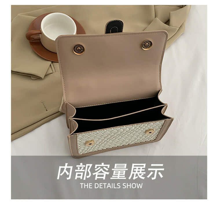 Structured Flap Shoulder Bags