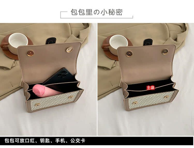 Structured Flap Shoulder Bags