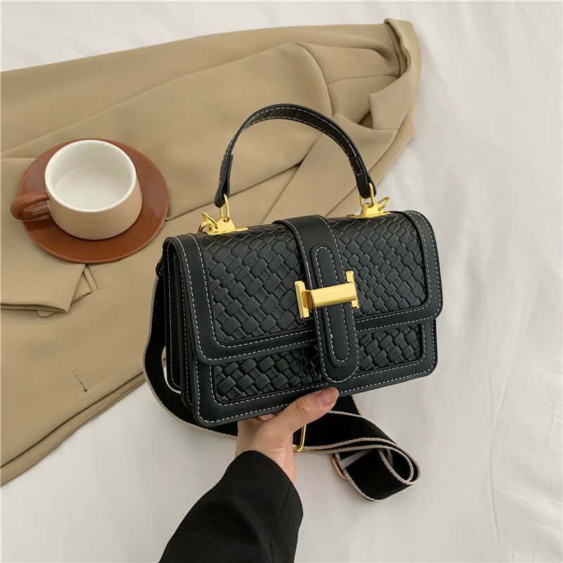 Structured Flap Shoulder Bags