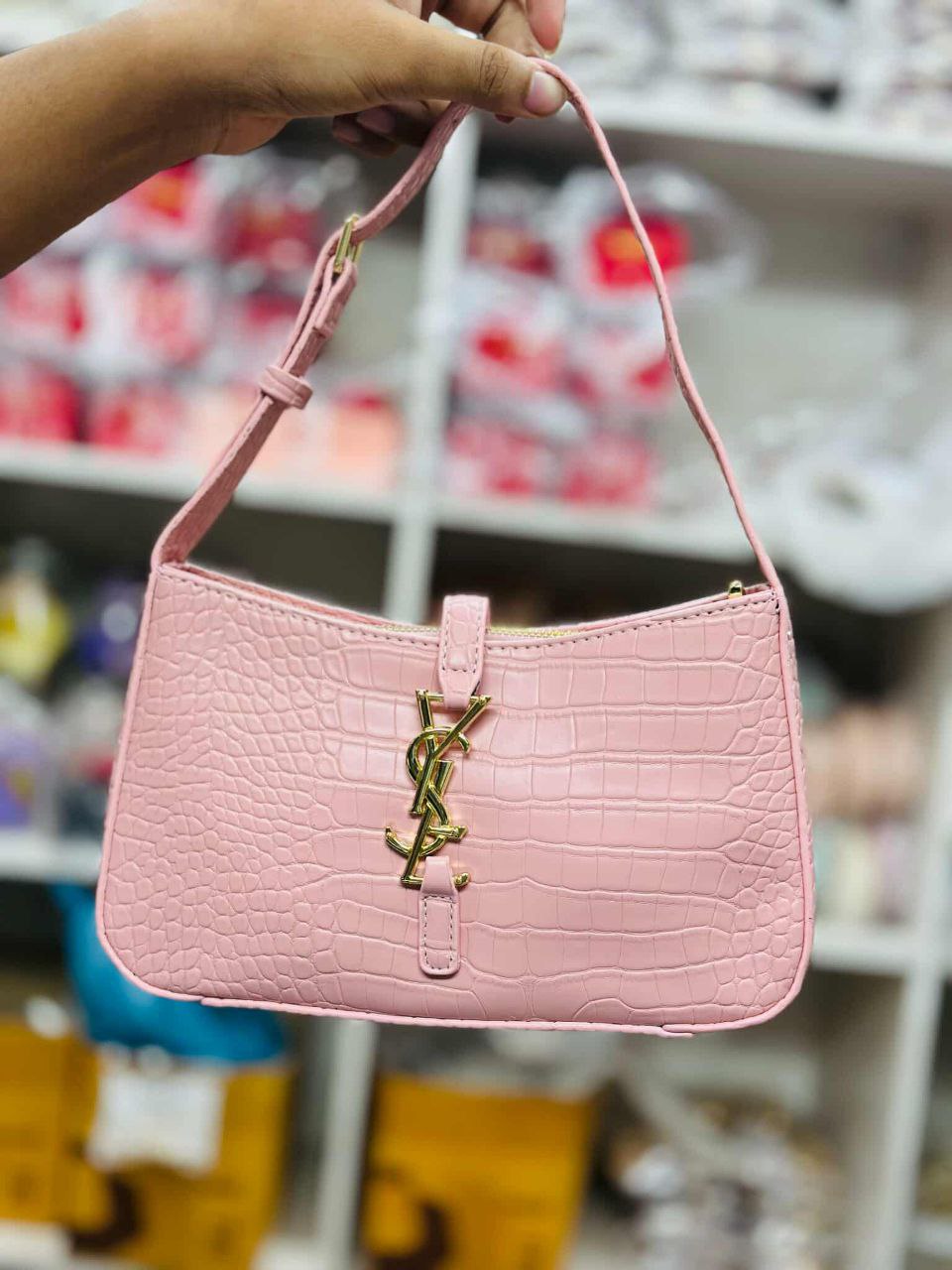 Crocodile Printed Ysl Bag
