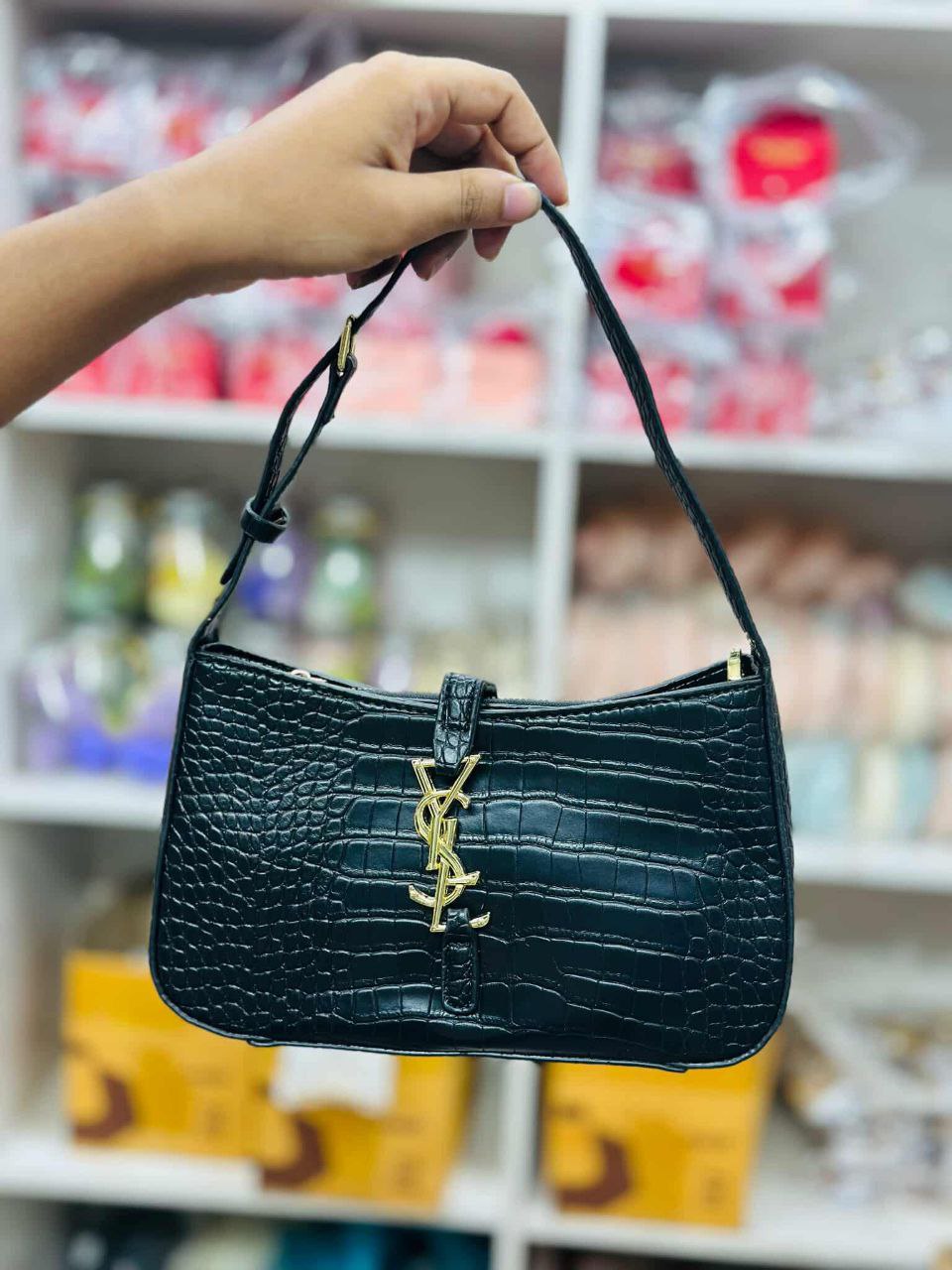 Crocodile Printed Ysl Bag
