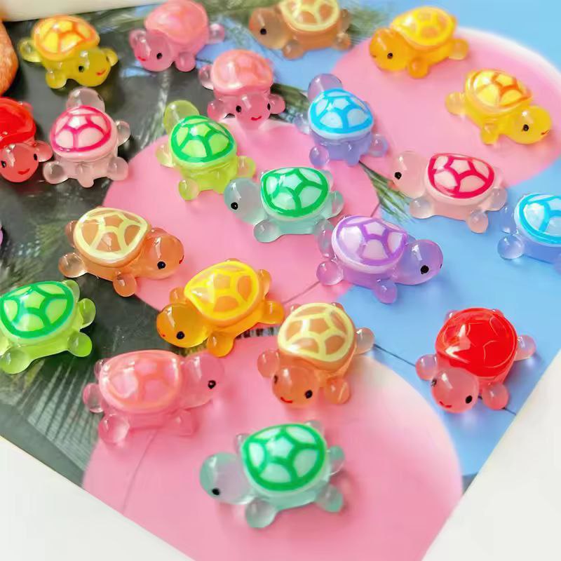 Mini Luminous Turtle Resin