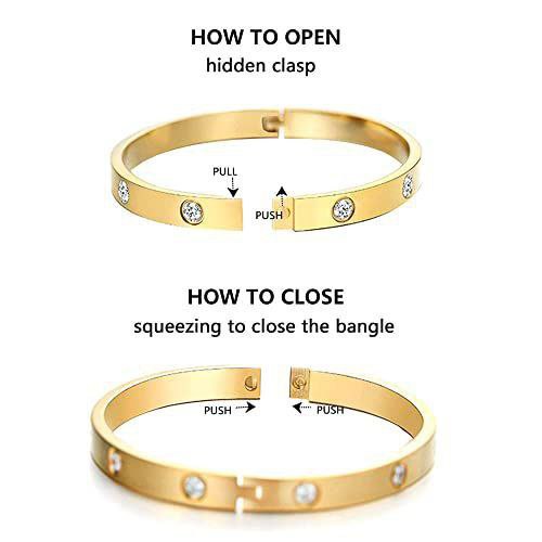 Cubic Zirconia Bracelets ( Color Guarantee)