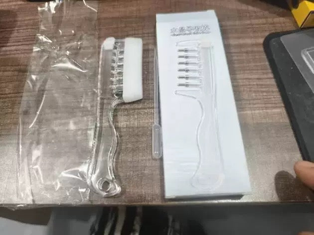 হেয়ার গ্রোথ অয়েল অ্যাপ্লিকেটর কম্ব | Hair Growth Oil Applicator Comb - Scalp Massage Brush (Anti Hair Fall)