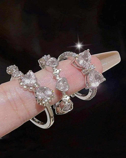 3 Piece Bo Finger Ring Set