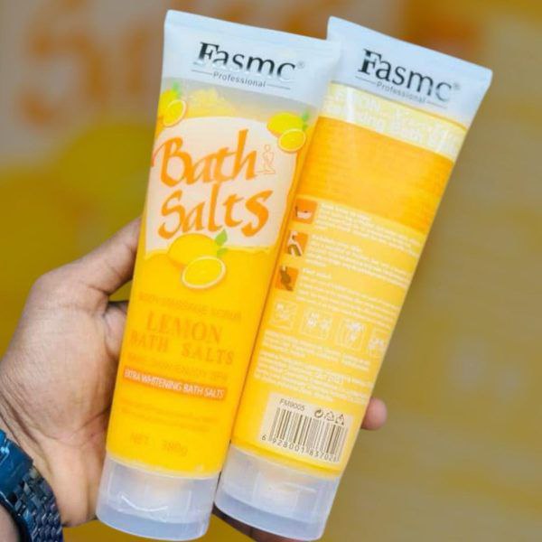 Fasmc Professional Rose Bath Salts Body Massage Scrub