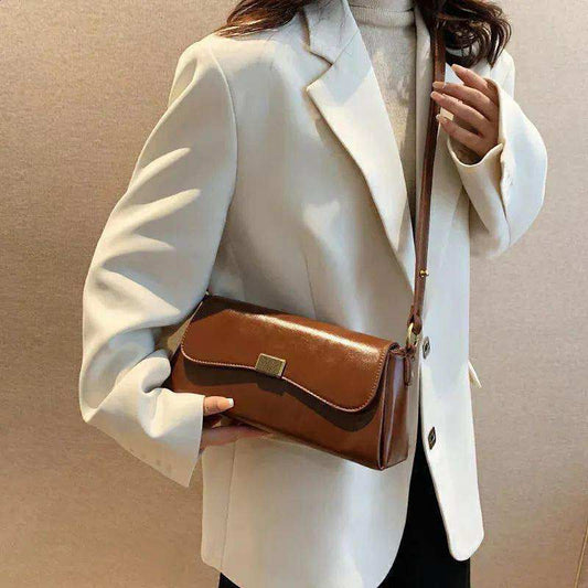New Ladies Messenger Bags Fashion Mobile Phone Bags Casual Shoulder Bags Contrast Color Ladies Bags Luxury Designer Bags