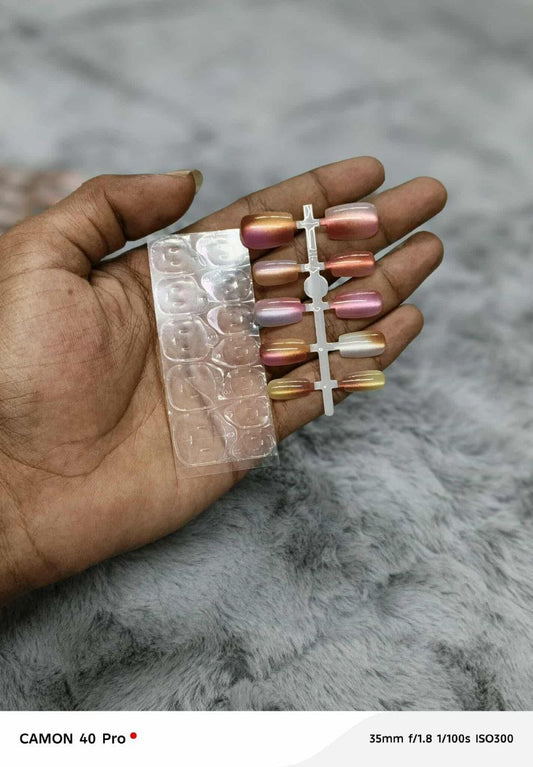 10 Pieces Fake Nails with sticker