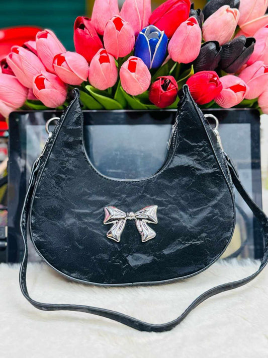 Metal Bo Crossbody Bag