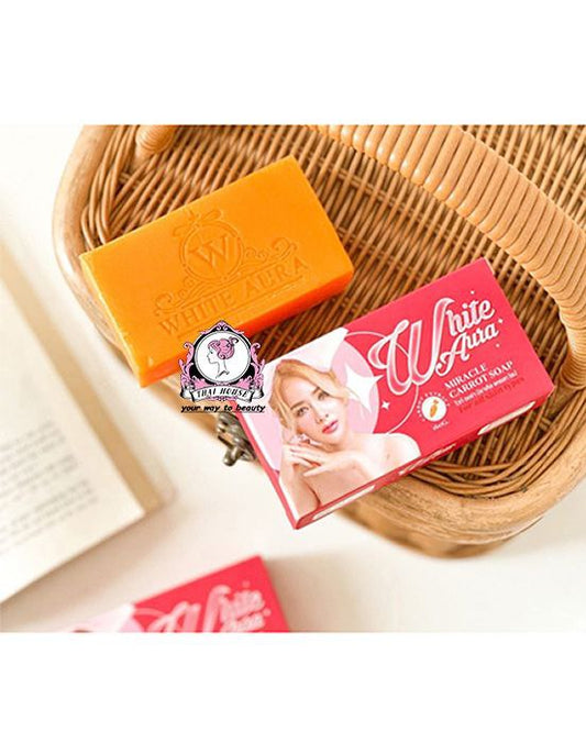 White Aura Miracle Carrot Soap