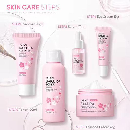 5pcs Set LAIKOU Skin Care Gift Box Set