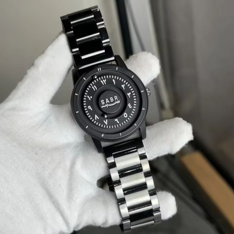 Sabr Arabic Numerals Alloy Quartz Watches