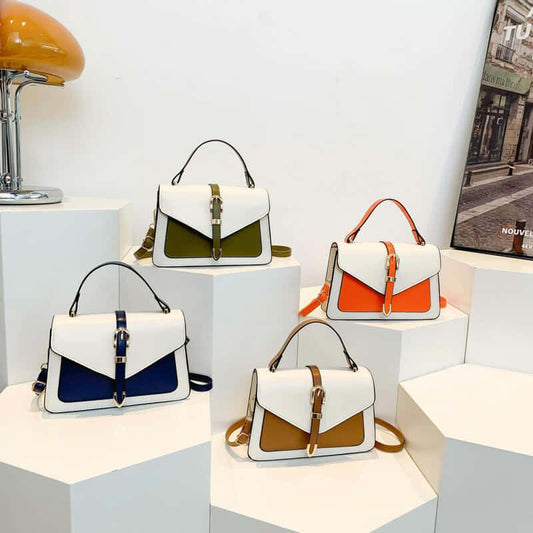 Flap Crossbody Bags with Lock