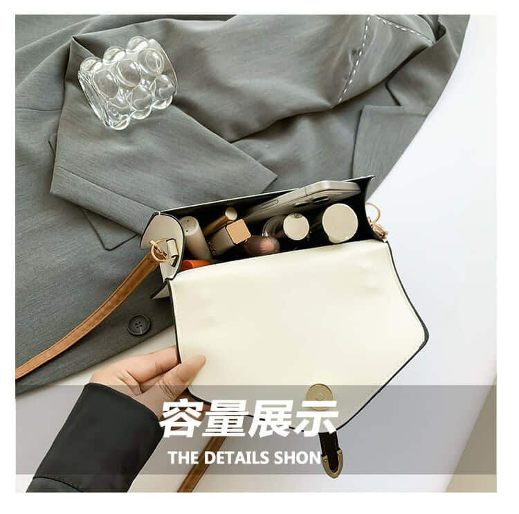 Flap Crossbody Bags with Lock