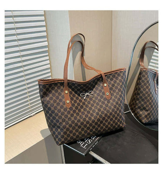 Large Capacity Luxury Tote Handbag