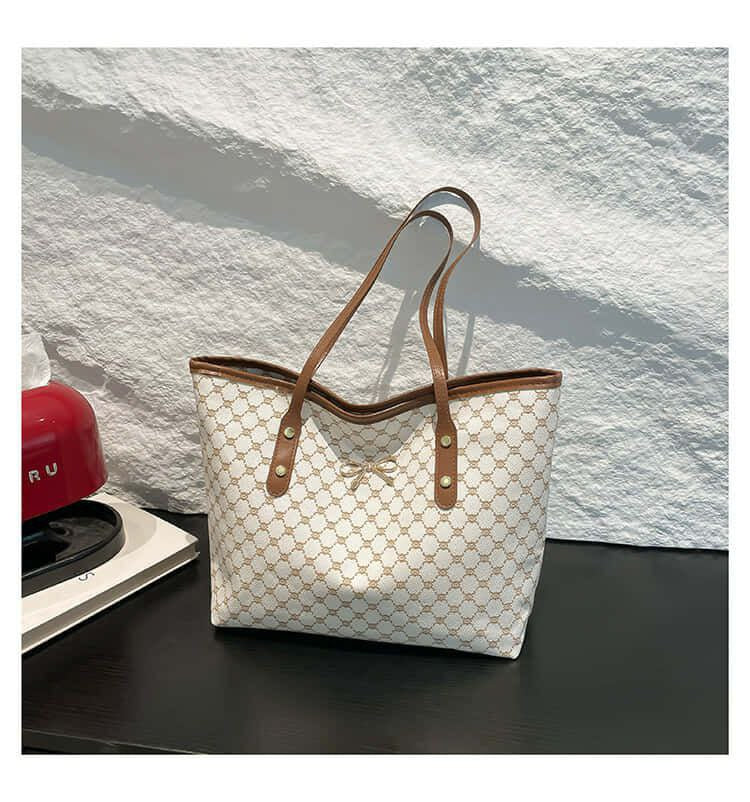 Large Capacity Luxury Tote Handbag