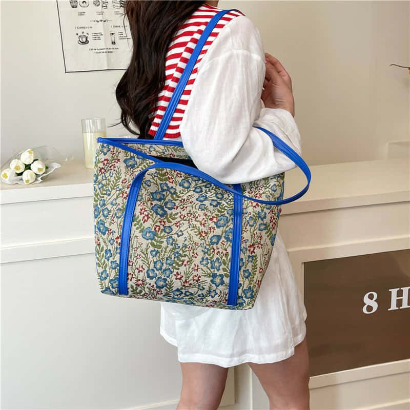 Floral Tote Bag