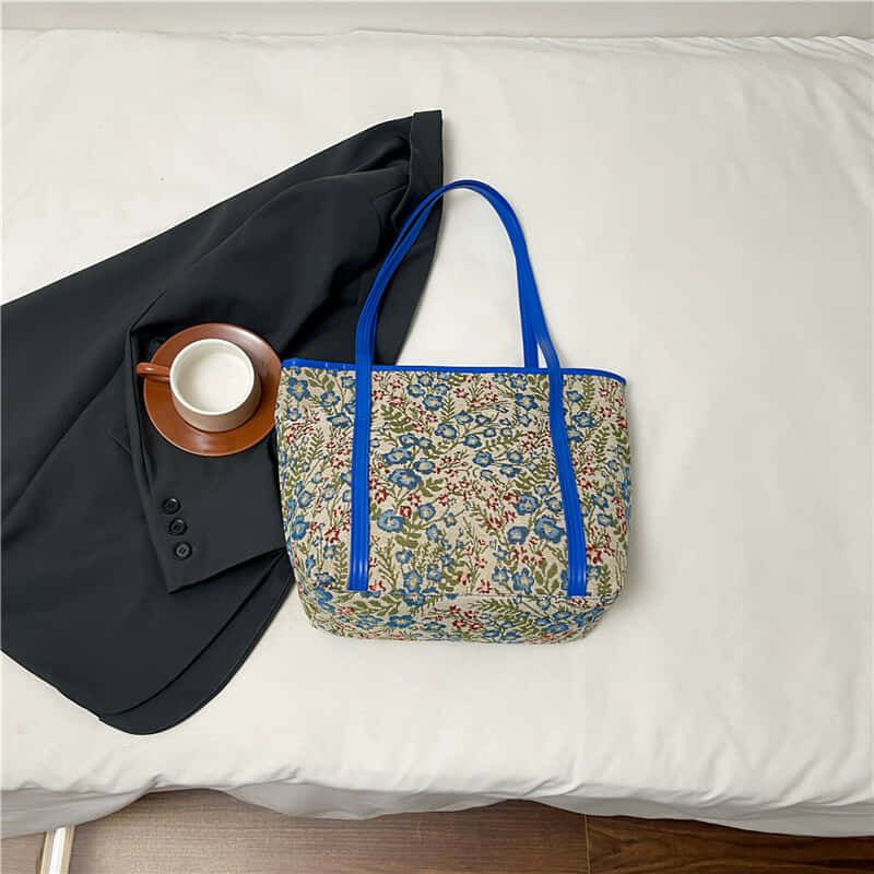 Floral Tote Bag