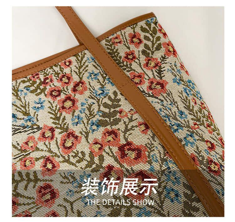 Floral Tote Bag
