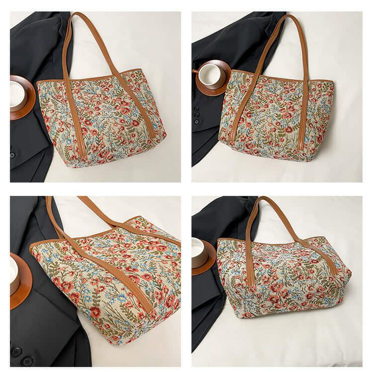 Floral Tote Bag