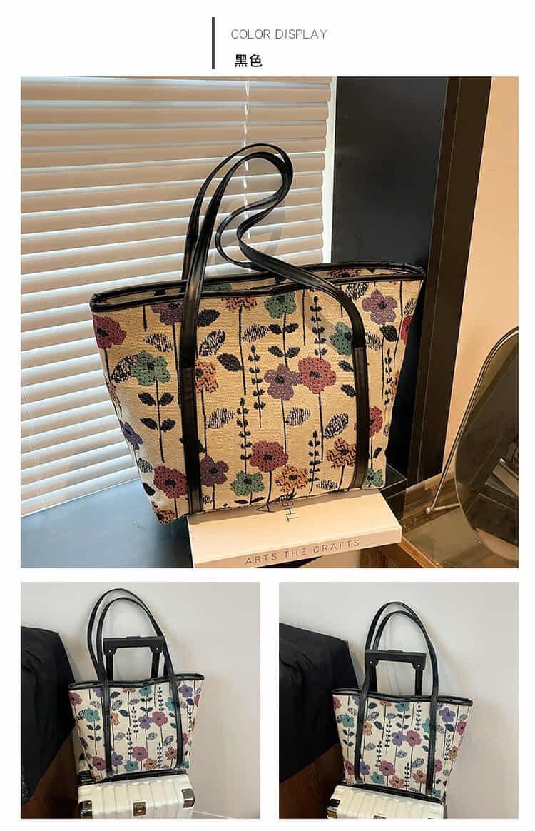 Floral Tote Bag