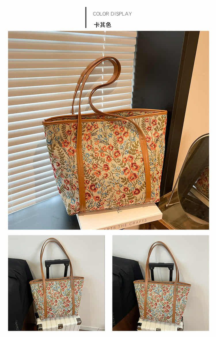Floral Tote Bag