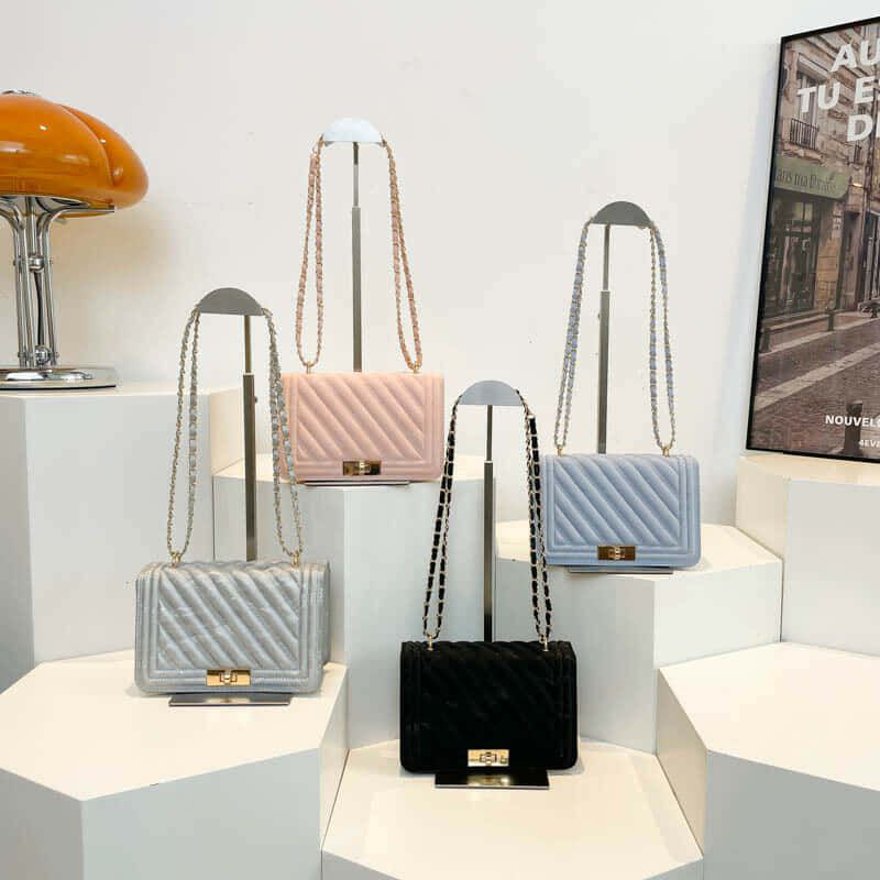 PU Embossed Mini Shoulder Bag