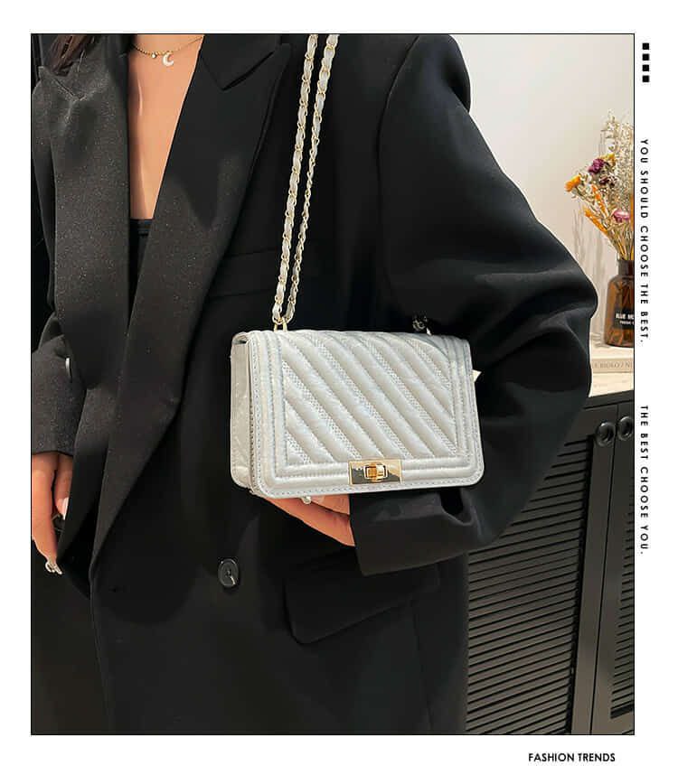 PU Embossed Mini Shoulder Bag